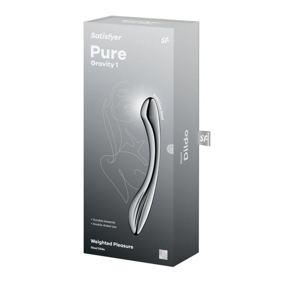 Металевий дилдо Satisfyer Pure Gravity 1 Sex Aura | Зображення 4