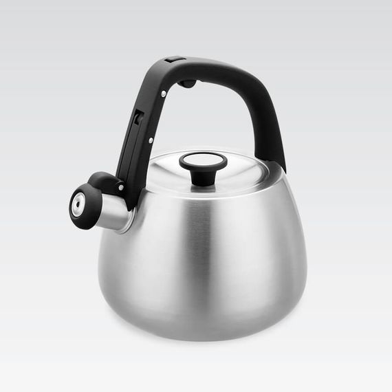Чайник зі свистком Maestro MR-1318-OLD 2.5 л сріблястий | Зображення 1