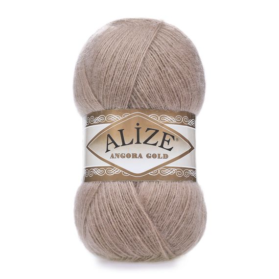 Пряжа Alize Angora Gold No 542 (Алізе Ангора Голд) – 20% вовна, 80% акрил, 100 г / 550 м