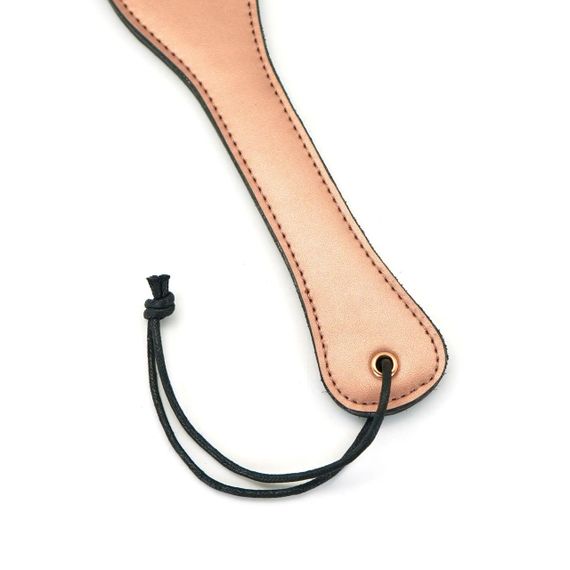Паддл Liebe Seele Rose Gold Memory Paddle, обтягнутий натуральною шкірою, рожеве золото Sex Aura | Зображення 5