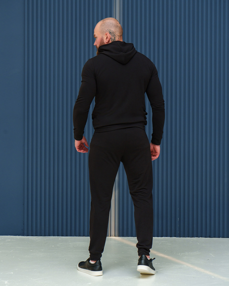 Костюм тризуб весна чёрный S M | Зображення 5