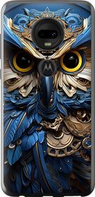 Чехол на Motorola Moto G7 Сова v2 "5649u-1614-17620"