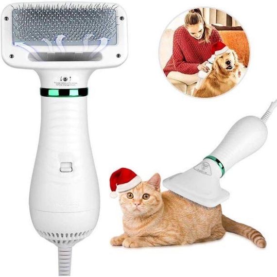 Щітка фен для шерсті собак і кішок фен грумінг пилосос 2в1 PET Grooming Dryer | Зображення 4