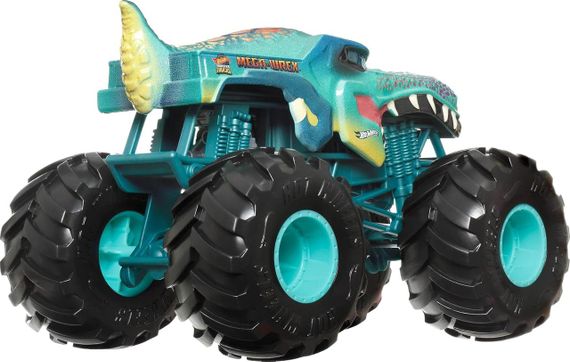 Монстр-трак Хот Вилс Мега-Рекс 1:24 Оригинал Hot Wheels Monster Truck Mega-Wrex | Зображення 4