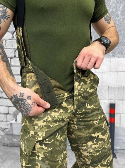 Зимние тактические штаны logos tactical пиксель  ВТ6403 | Зображення 5