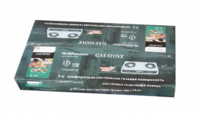 Газова плита Rainberg G-02 на 2 турбо конфорки