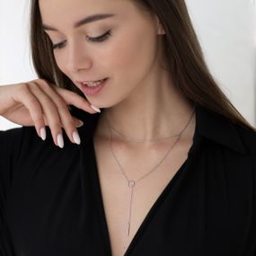 Срібне кольє Стиль