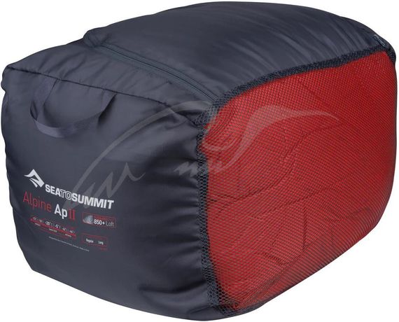 Спальный мешок Sea To Summit Alpine ApII Long. L. -12°С Fiery Red / Crimson | Зображення 4