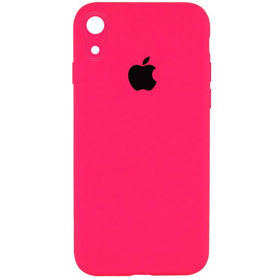 Чехол Silicone Case Square Full Camera Protective (AA) для Apple iPhone XR (6.1")