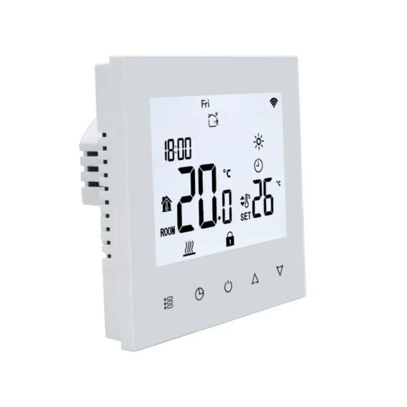 Терморегулятор Heat Plus M8.16W White