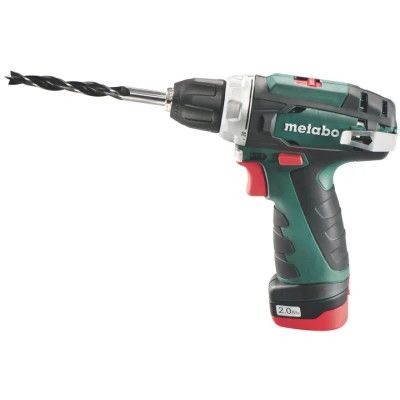 Шуруповерт Metabo BS Basic, 12V 2x2Aг (600984000) | Зображення 2