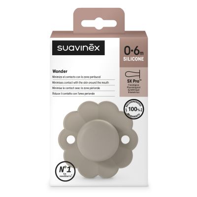 Пустышка Suavinex Wonder физиологическая, 0-6 мес. (308371) | Зображення 2