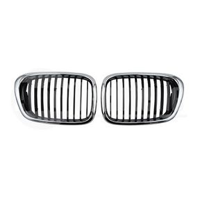 Решетки радиатора компл. BMW 5 E39 96-03 (хром чёрн.), AutoTechteile, 706 5109, 706 5110