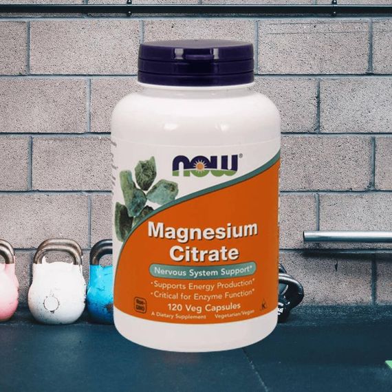 Цитрат магнію NOW Foods Magnesium Citrate 400 мг 120 капсул | Зображення 2