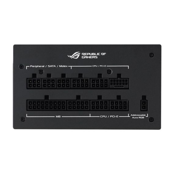 Блок живлення ASUS 1200W ROG STRIX PCIE5 Gold Aura Edition (90YE00P0-B0NA00) | Зображення 7