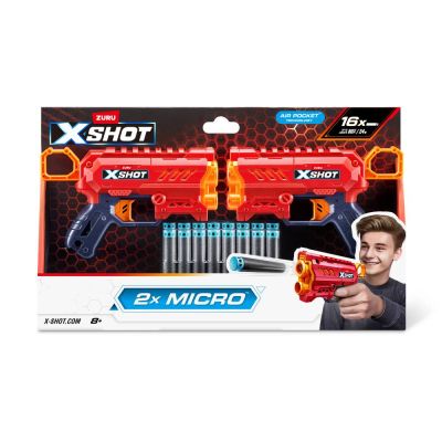 Іграшкова зброя Zuru Набір бластерів X-Shot Excel Double micro 2.0 (36727R) | Зображення 4