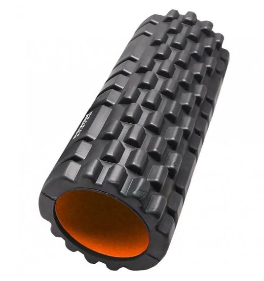 Масажний ролик (роллер) Power System PS-4050 Fitness Foam Roller Black/Orange (33x15см) (PS-4050_Orange)
