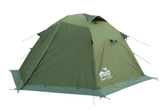 Палатка экпедиционная Tramp Peak 2 (v2) Зеленая TRT-025-green (UTRT-025-green) | Зображення 3