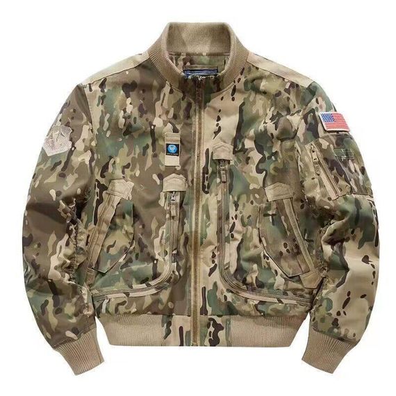 Комплект 4в 1 Бомбер Air Forces MTP + штани IDOGEAR MTP + убакс IDOGEAR MTP + взуття Esdy MTP | Зображення 3