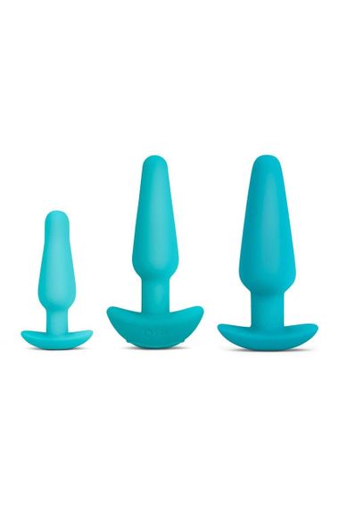 Набір для анального сексу B-Vibe Anal Training 7 предметів, синій Sex Aura | Зображення 7