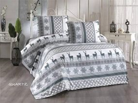 Постільна білизна Belizza Quartz Фланель Бавовна Полуторний розмір