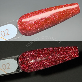 Світловідбивний гель-лак Gelix Disco №02 8мл