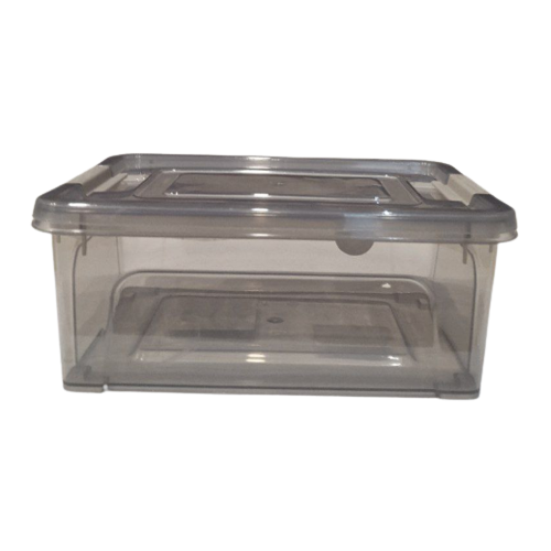 Контейнер 0,65 л 16*12*7см коричневий прозорій/какао Smart Box Алеана