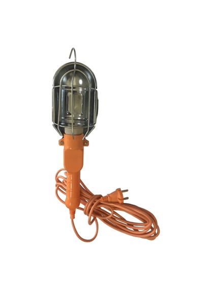 Світильник переносний СП1-10М з вимикачем помаранчевий Ny95000909 | Зображення 1