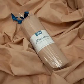 Простынь-чехол на резинке полуторная ТЕП Вдохновение 2-04015_27826 120х200 см кофейная