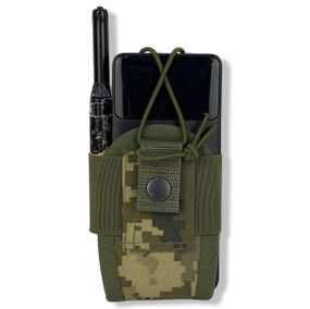 Підсумок під рацію CORDURA 1000D 15х8х3 см Піксель