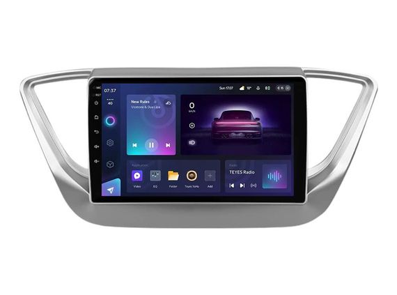 Штатна магнітола Teyes CC3 2K 4+64 Gb Hyundai Solaris 2 2017-2018 (A) 9"