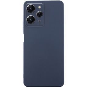 Чохол Silicone Cover Lakshmi Full Camera (AA) для Xiaomi Redmi 12 Синій / Midnight Blue