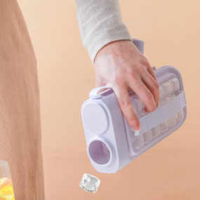 Форма для льоду як пляшки, універсальний складаний лоток для льоду, складана пляшка 2 в 1