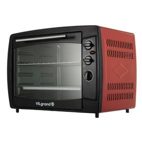 Электрическая печь VILGRAND VEO650-14. Цвет: красный
