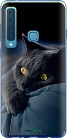 Чохол на Samsung Galaxy A9 (2018) Димчастий кіт "825u-1503-2448"