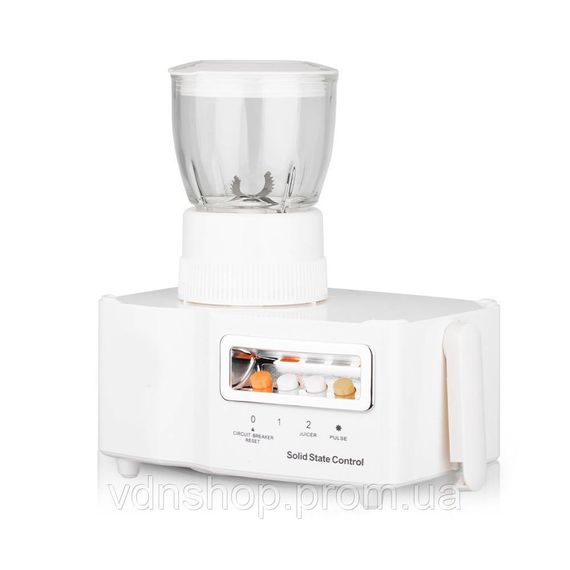 Кухонный комбайн с соковыжималкой и кофемолкой 4 в 1 блендер 800 Вт Sokany SK-03029 | Зображення 2