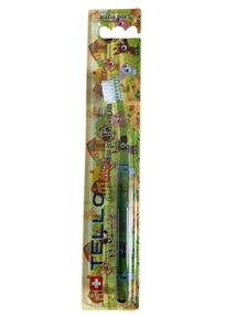 Дитяча зубна щітка Tello Kids 10400 Mega Soft (від 0 до 5 років), зелена