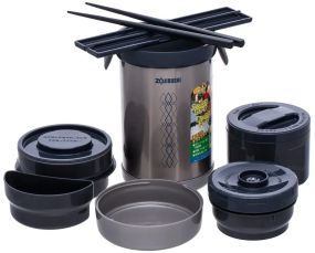 Набір для ланчу ZOJIRUSHI SL-NC09ST Steel