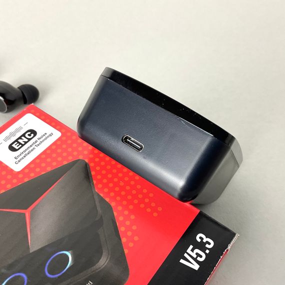 Бездротові навушники M90 Pro series, Gaming EarBuds, Smart Case (Чорний) | Зображення 2