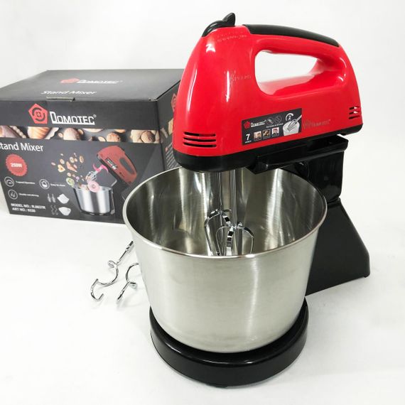 Стаціонарний міксер з чашею, Надійний міксер для кухні, Міксер з двома віночками для кухні XS-63 | Зображення 5