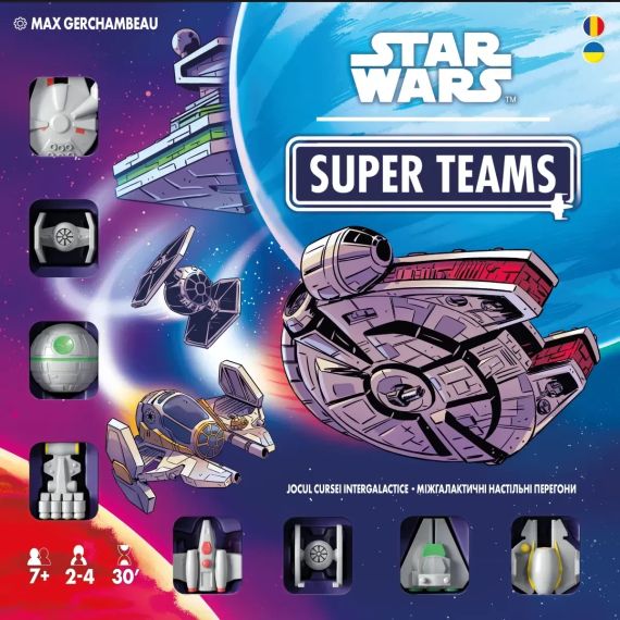 Настольная игра Звездные войны. Суперкоманды (Star Wars Super Teams) укр.