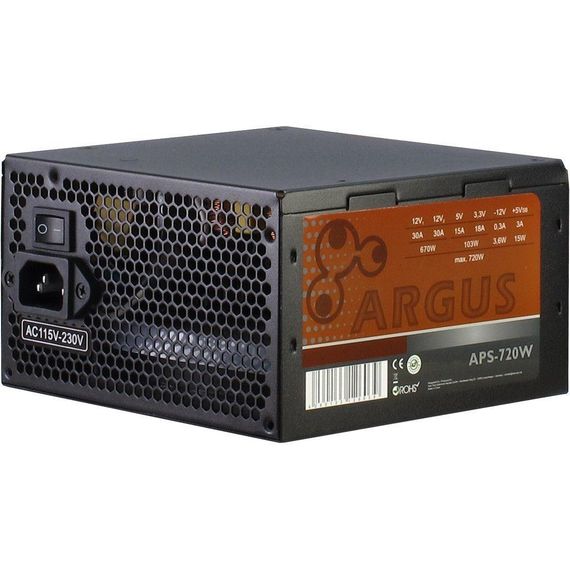 Блок живлення Inter-Tech 720W (APS-720W) | Зображення 1