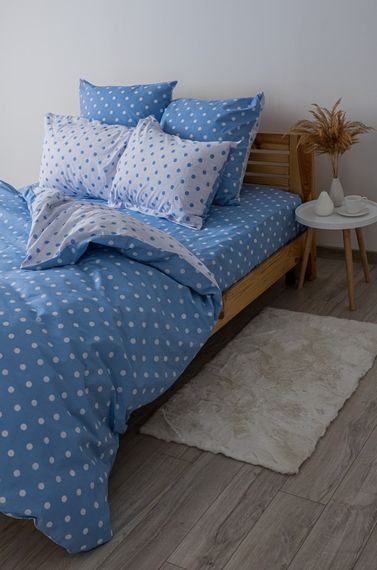 Постільна білизна полуторна ТЕП Light Blue Dots ТЕП 2-00881-25066 150х215 см | Зображення 3