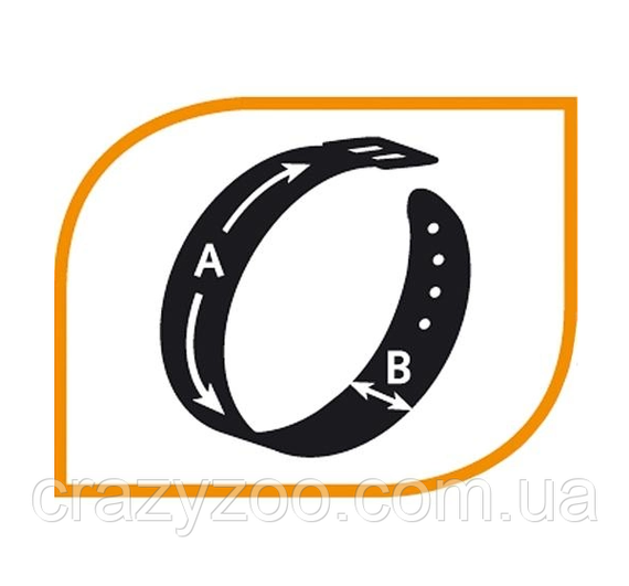 Ошейник для собак Ferplast Sport Dog С15/35 нейлоновый черный 1.5х25-35 см 78003821 | Зображення 1