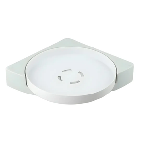 Кутова обертова полиця  для ванної кімнати Multi Functional Rotational Tray