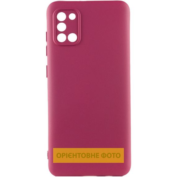 Чохол TPU GETMAN Liquid Silk Full Camera для Infinix Smart 10 Бордовий / Marsala