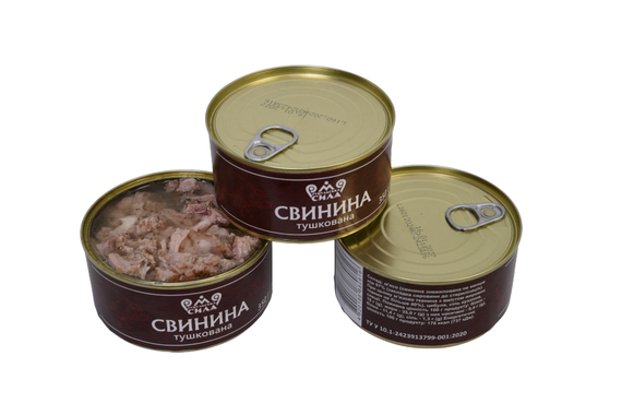 Свинина тушеная Гуцульская сила 350 г | Зображення 2