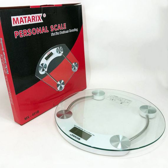 Весы электронные напольные MATARIX MX-451A 180 кг круглые, Весы для OS-555 взвешивания людей | Зображення 9