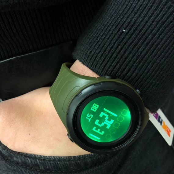 Годинники Спецназ SKMEI 1674AGBK, Спортивні водонепроникні годинники Водонепроникні MJ-19 | Зображення 3