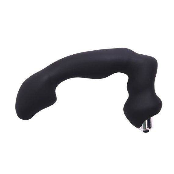 Масажер простати рельєфний Chisa Black Mont Avatar Dildo з вібрацією, чорний Sex Aura | Зображення 2